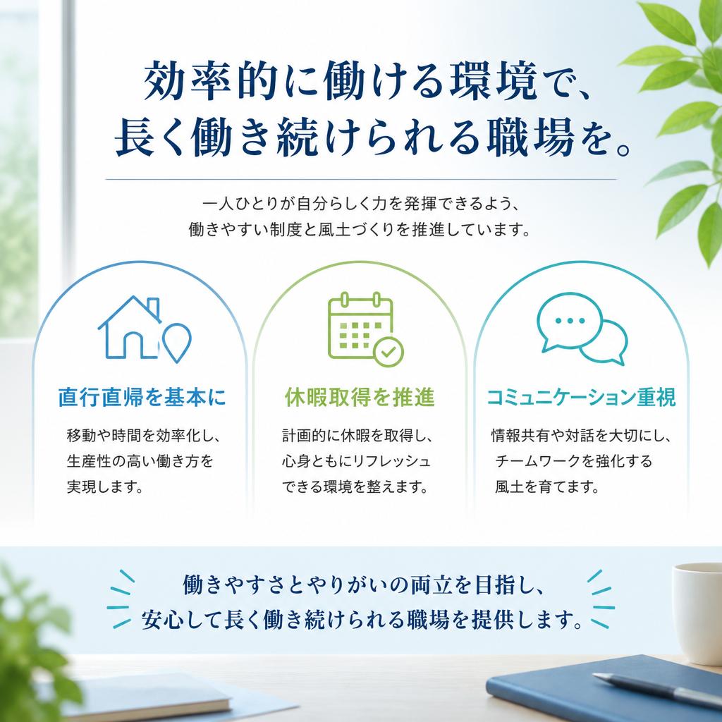 仕事とプライベートの両立