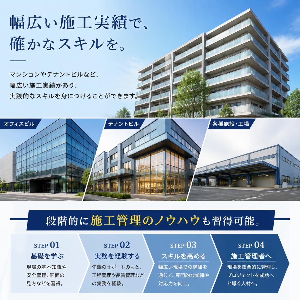 現場での豊富な経験