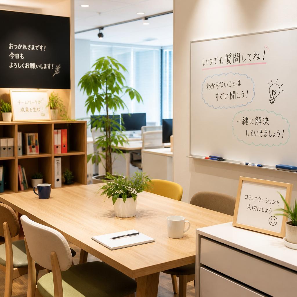 アットホームな職場環境