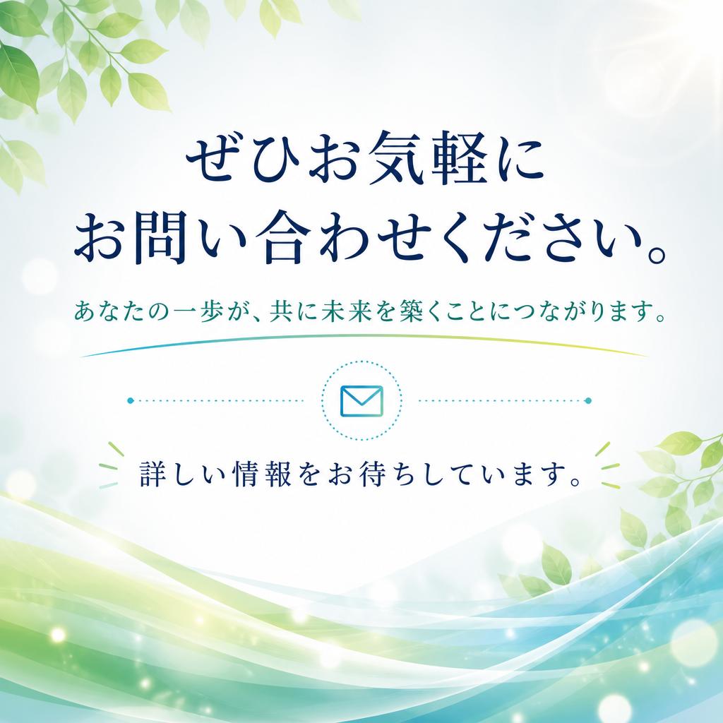 あなたの未来を共に築く