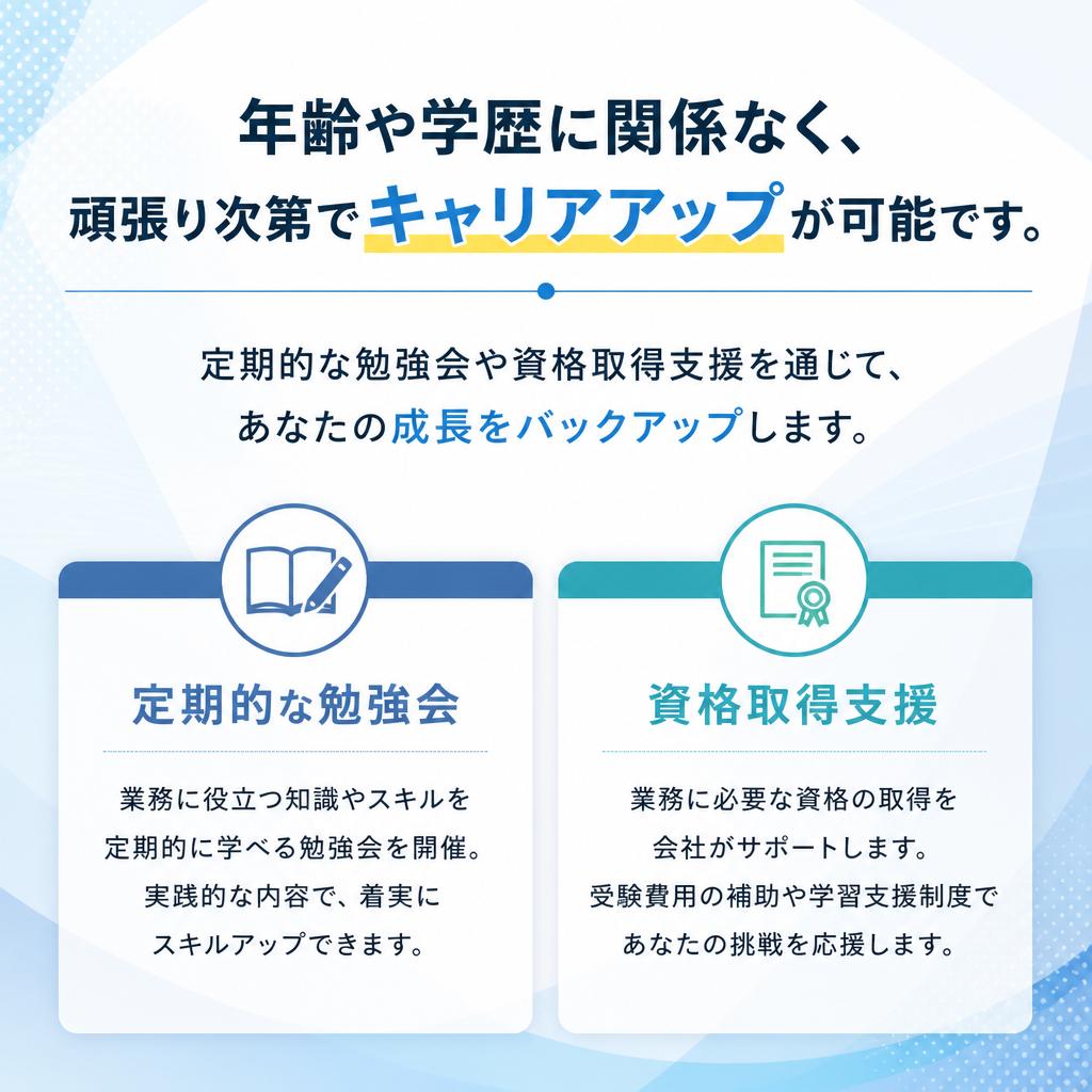 3. キャリアアップを実現
