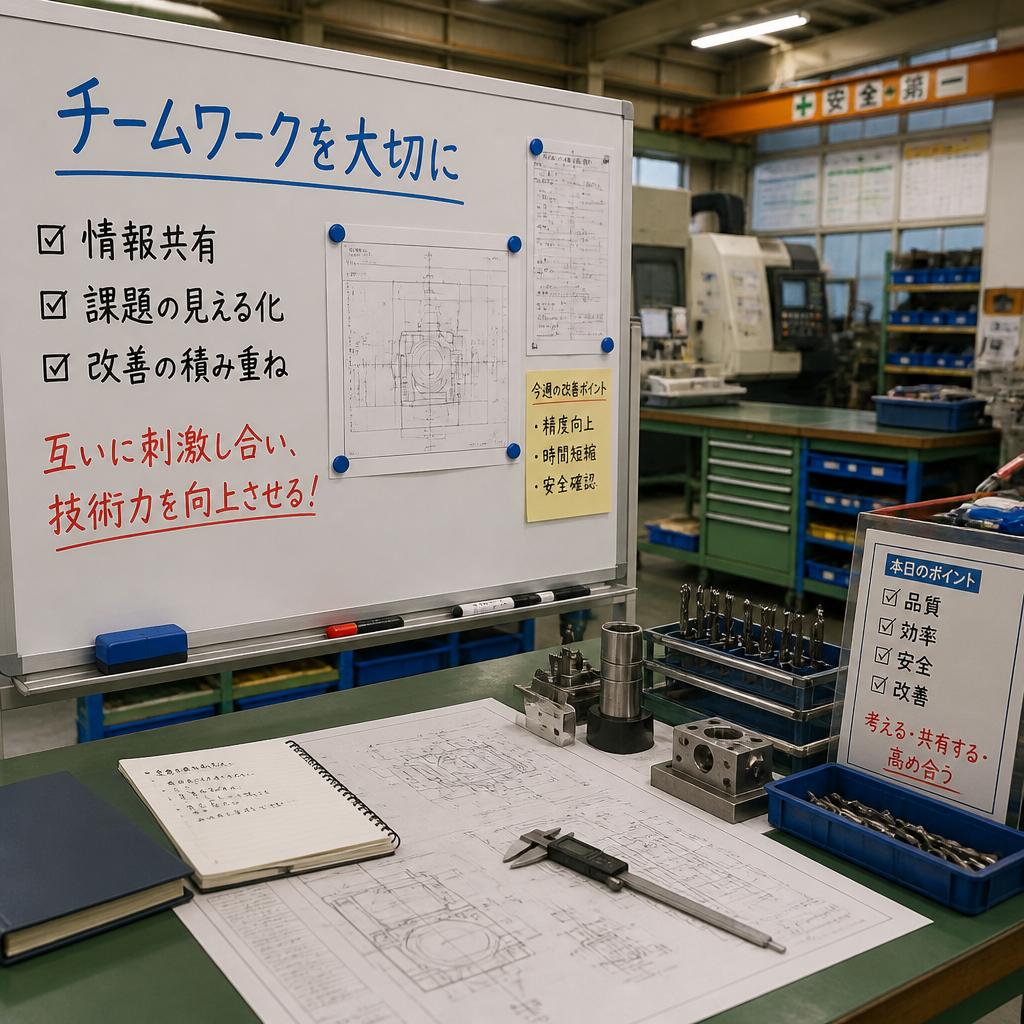 仲間と共に切磋琢磨