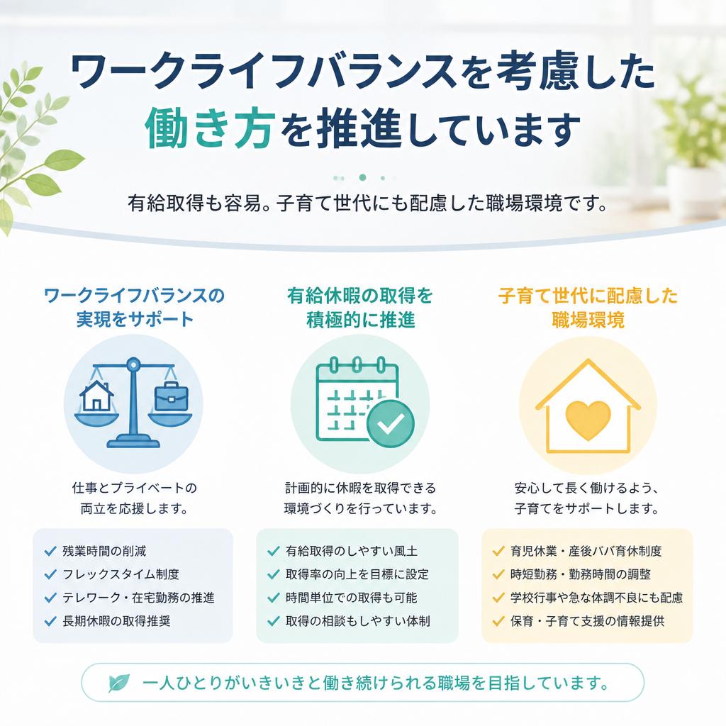 仕事とプライベートの両立