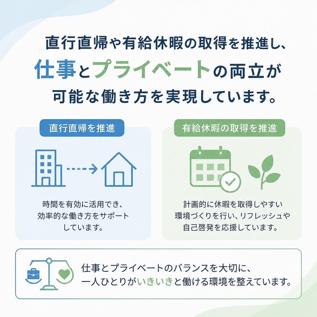 柔軟な働き方とワークライフバランス