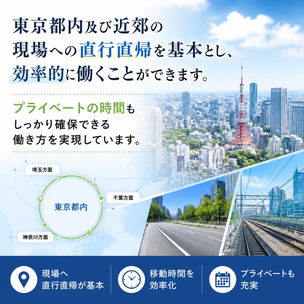 勤務地・働き方の魅力