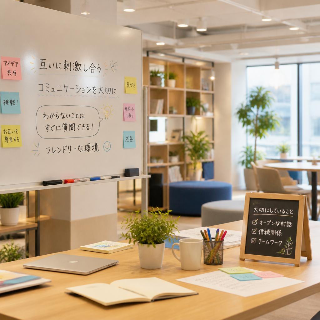 職場の雰囲気とチームワーク