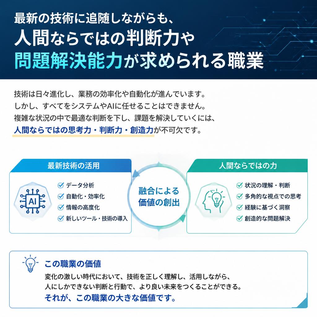 AIには負けない技術力