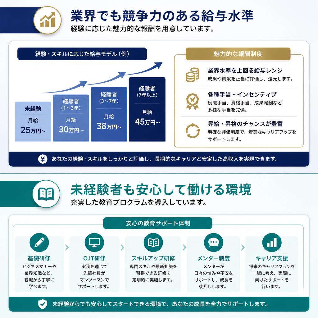 高収入を実現する制度と教育体制