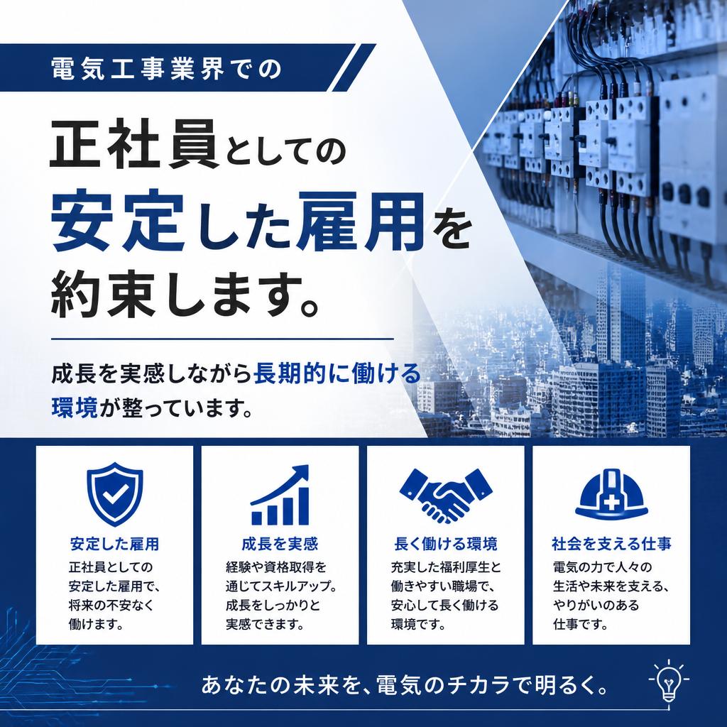 正社員としての安定した未来