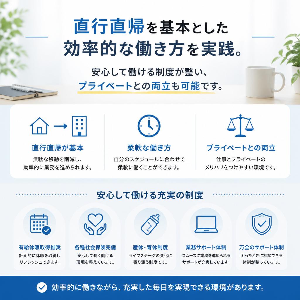 安定した生活を実現する働き方