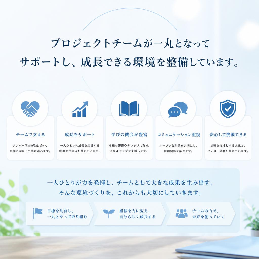 働きやすい環境づくり