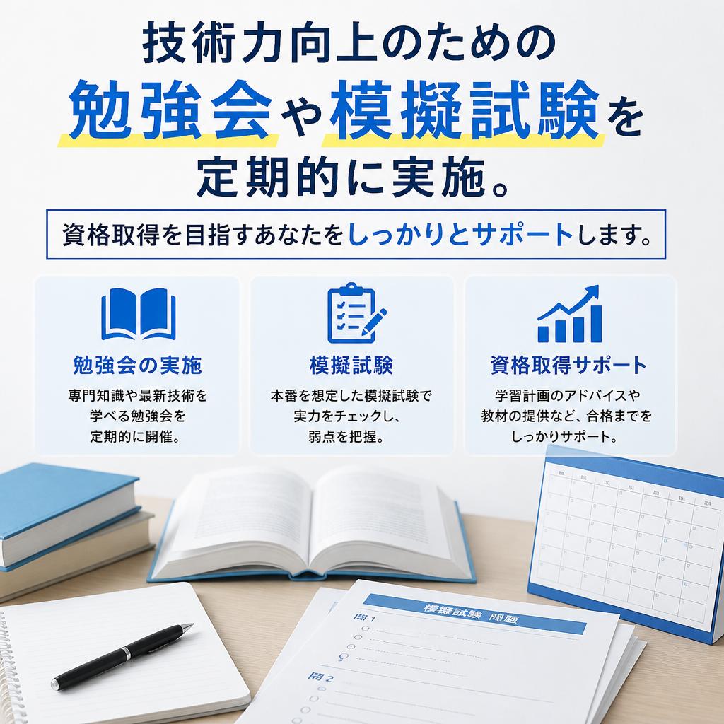 4. 資格取得を応援