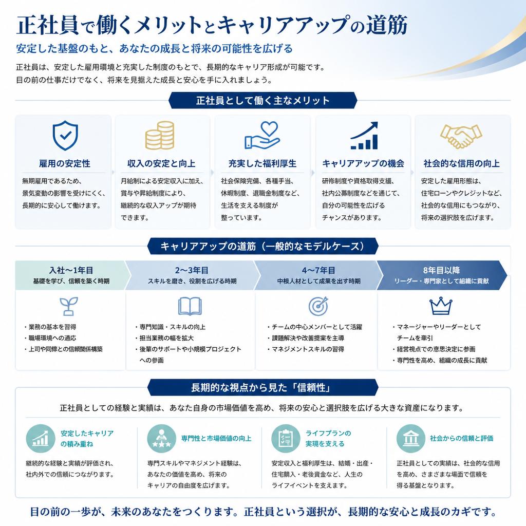 正社員としての将来