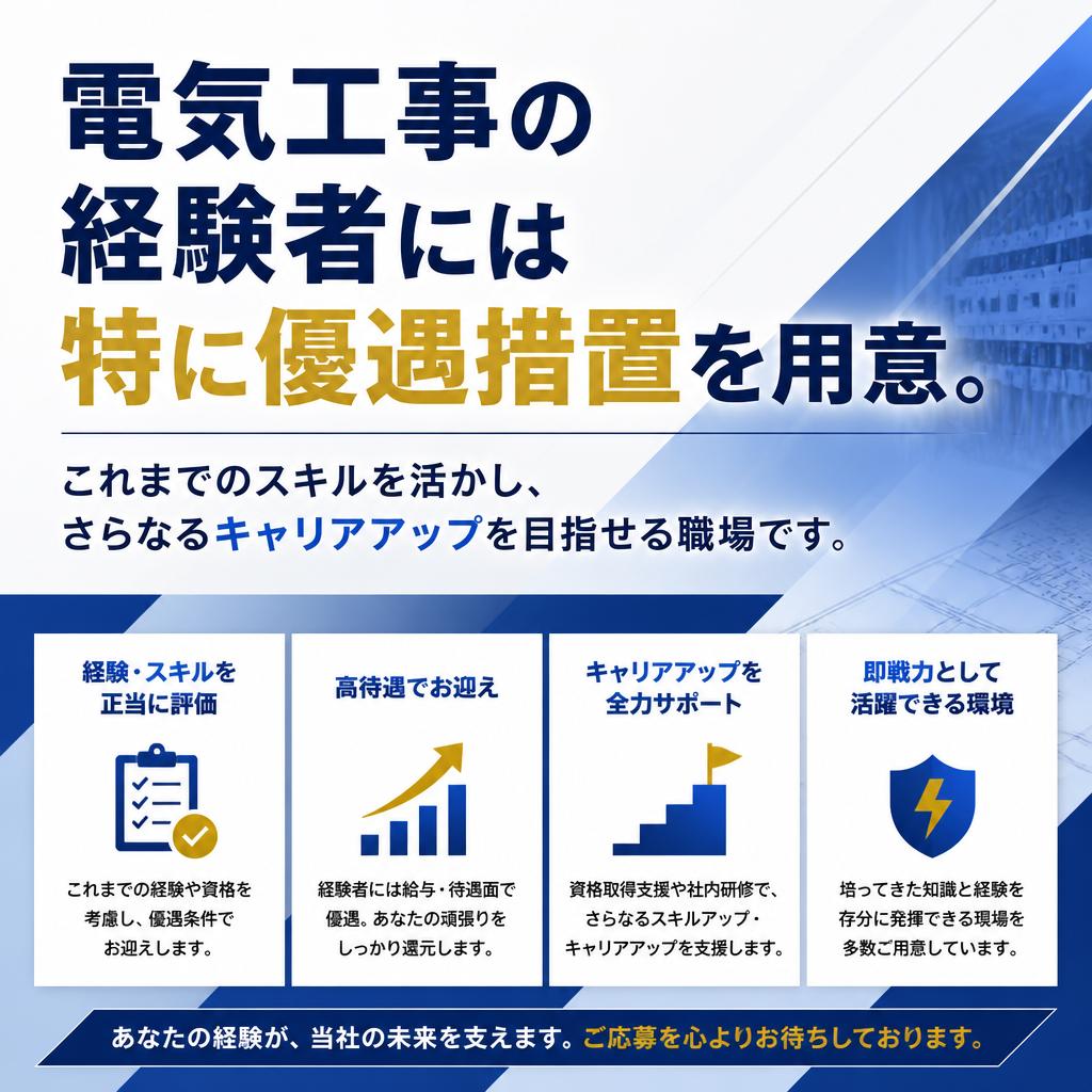 経験者優遇の環境