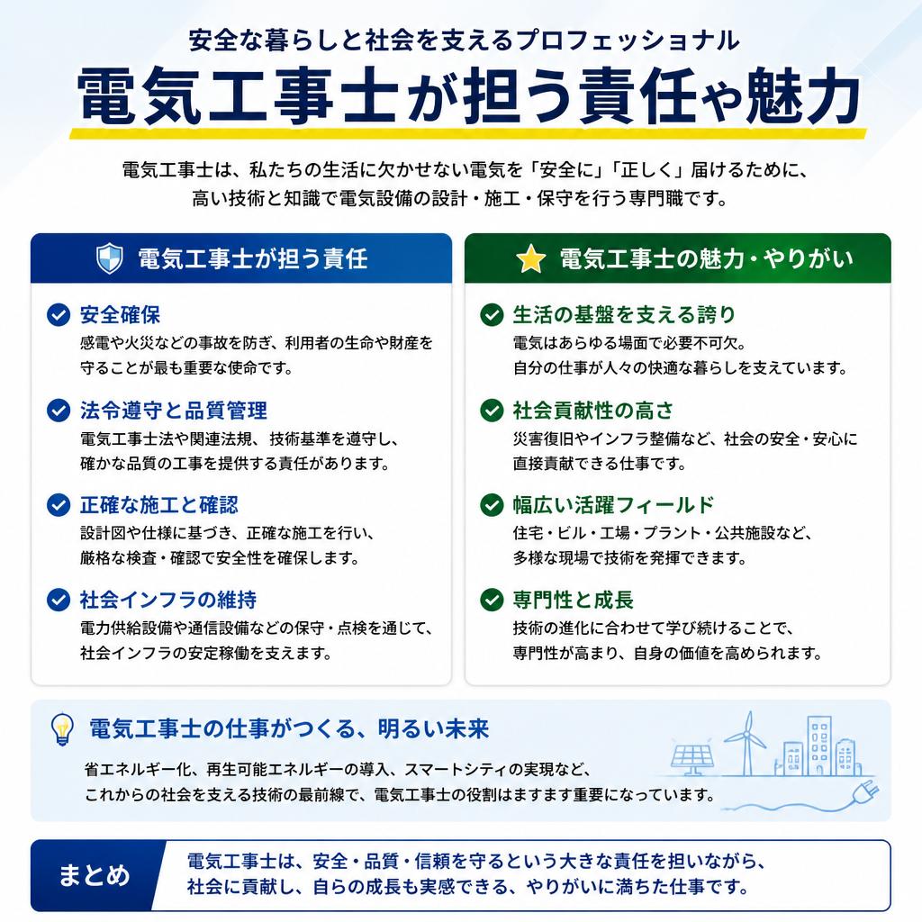 電気工事士の役割と魅力