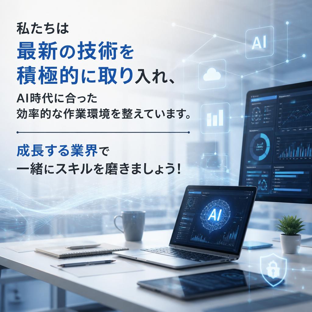 AI時代に適応した革新的な仕事環境