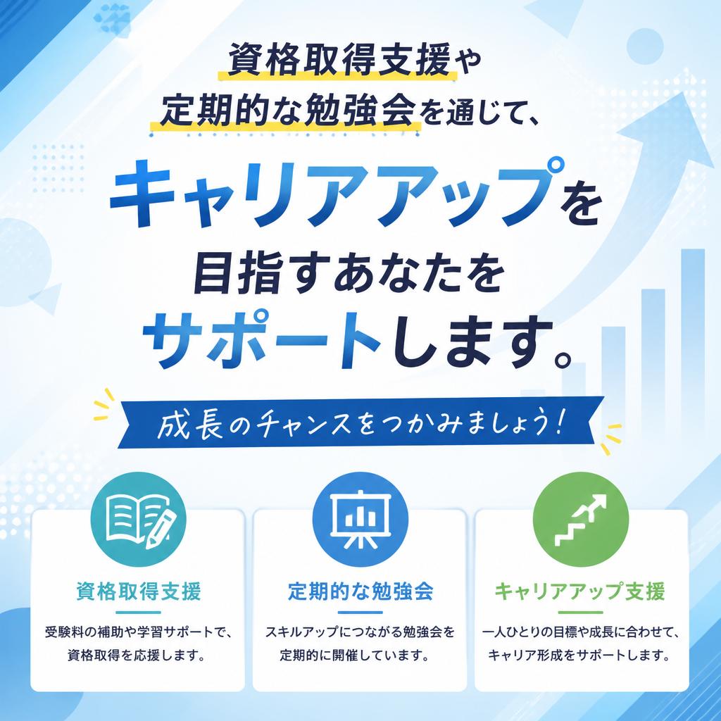 あなたのキャリアアップを全力支援