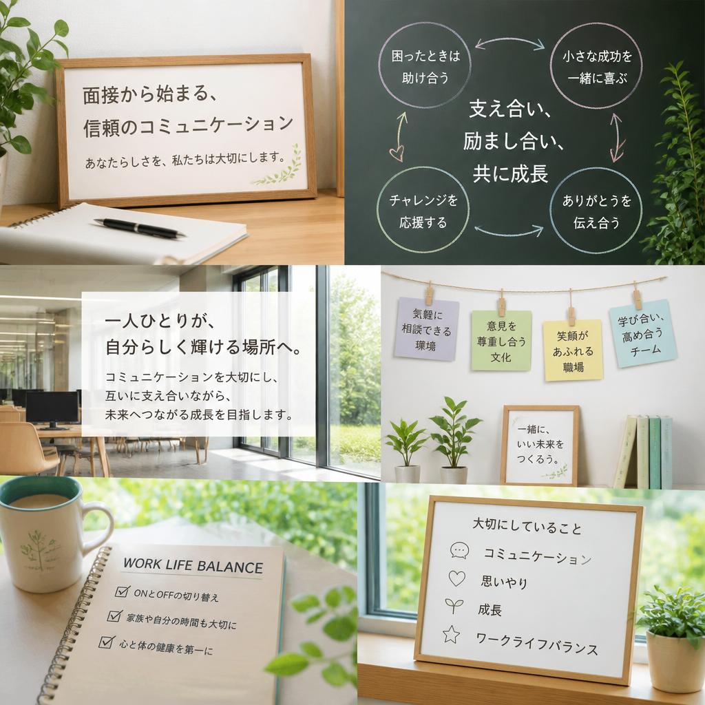 社員同士の絆を深める働きやすい環境